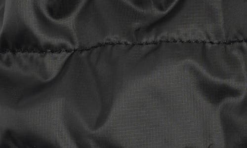 Spyder Quilted Stretch Nylon Gloves In Black