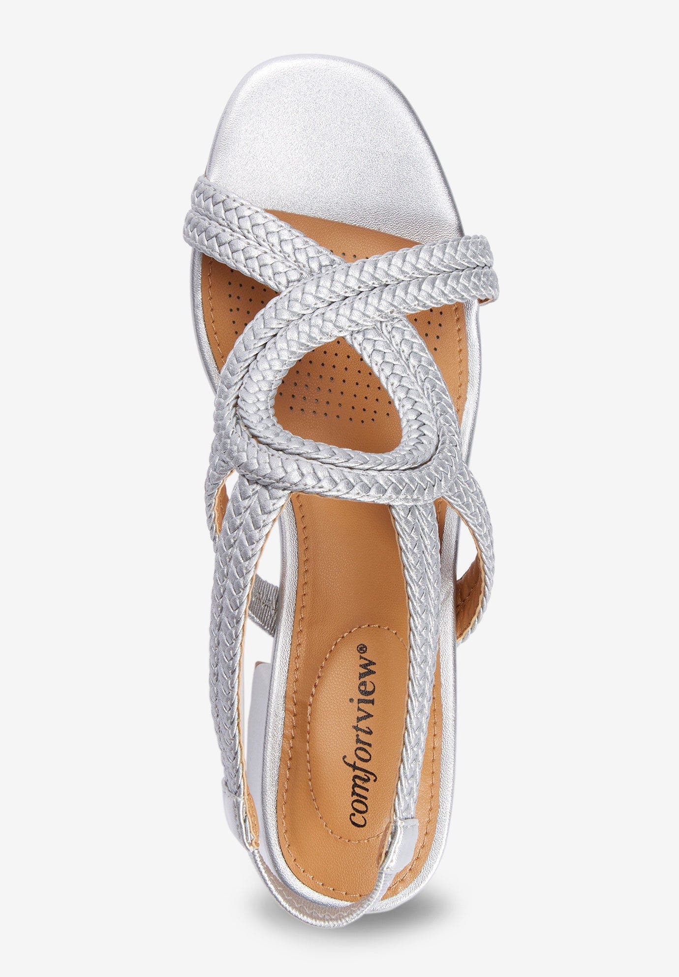 The Dorothy Sandal, Alternate, color, SILVER