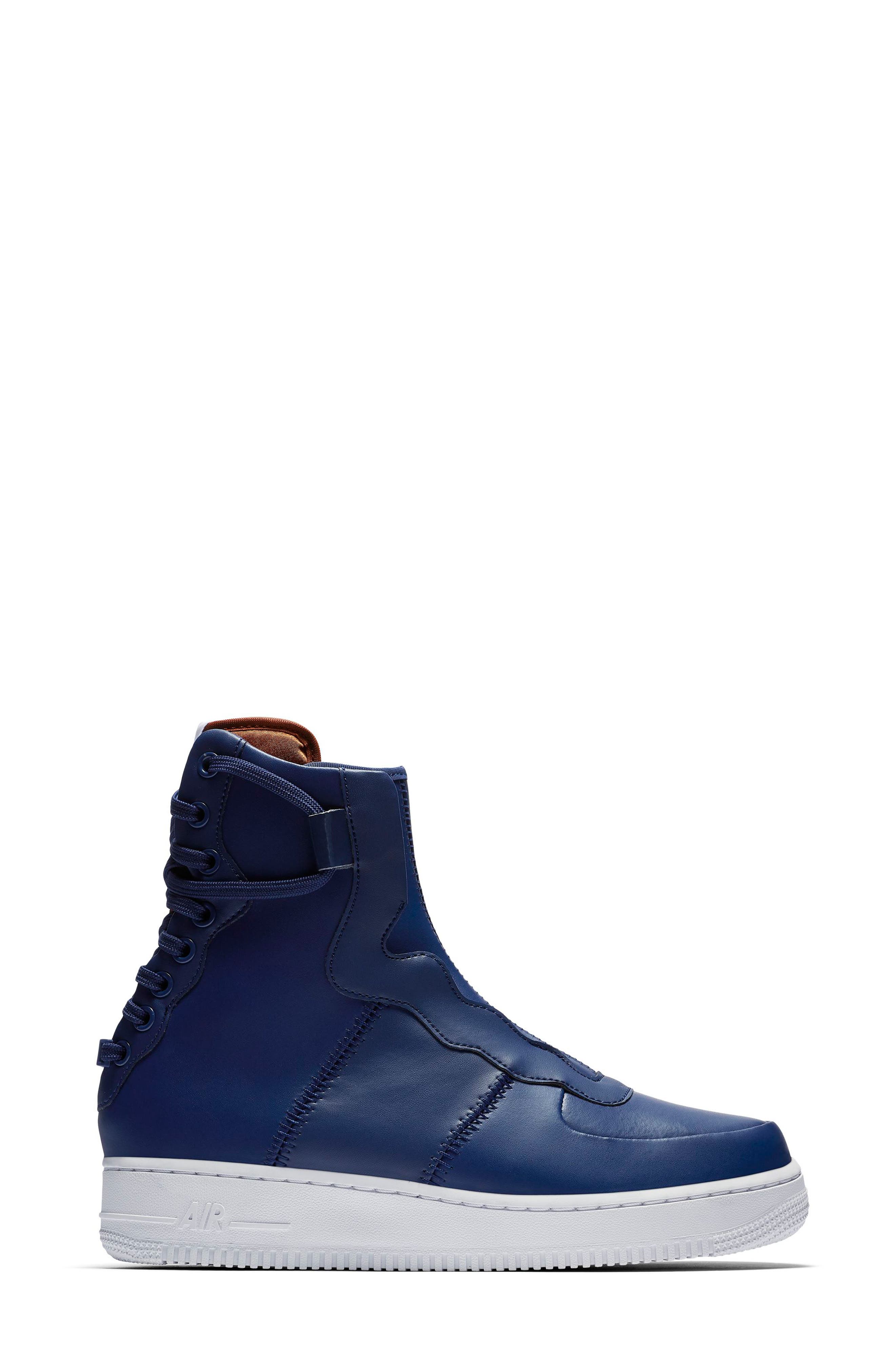 Nike Air Force 1 Rebel XX High Top Sneaker, Alternate, color, 