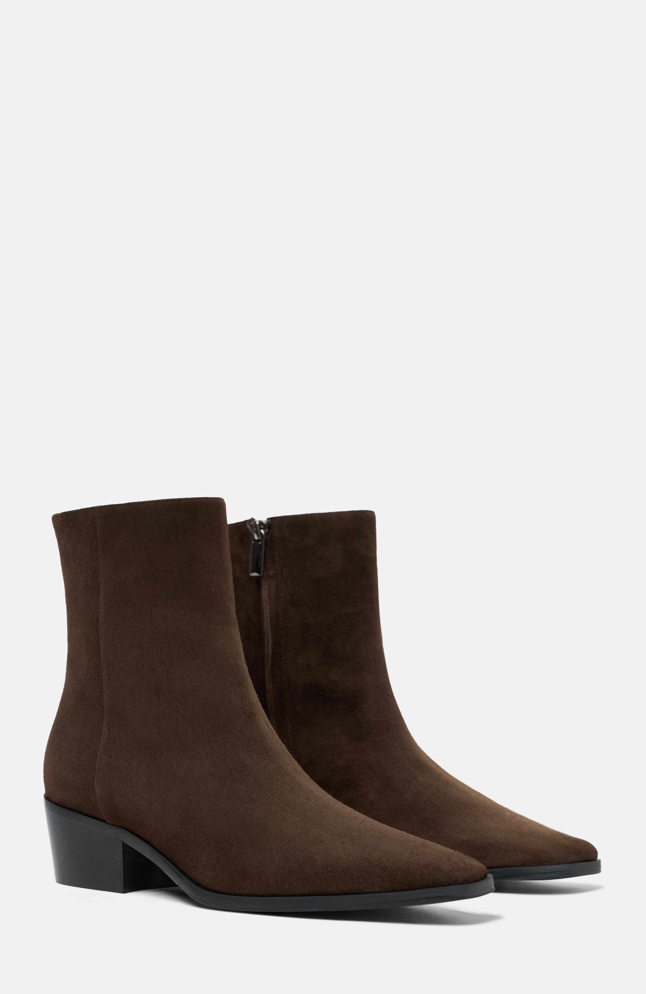 Dark Brown - Suede
