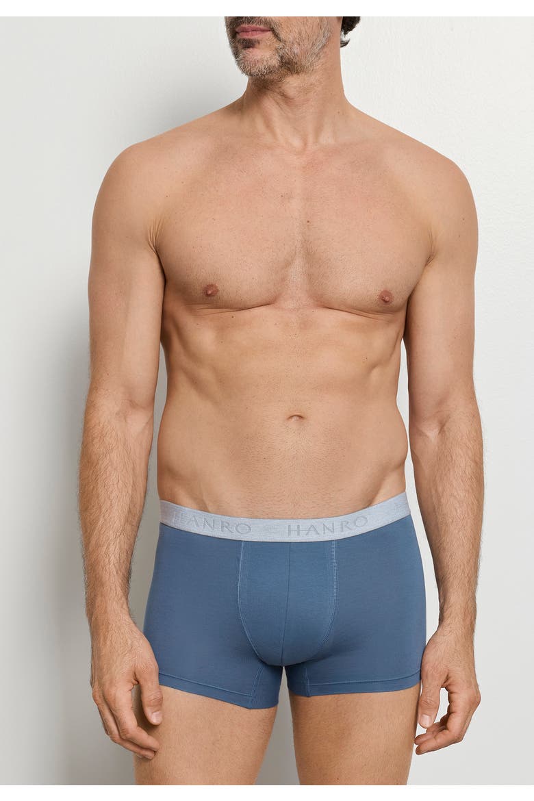 Cotton Essentials 2-Pack Cotton Boxer Briefs, Alternate, color, Studio Green / Retro Bl