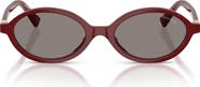 Miu Miu 50mm Oval Sunglasses