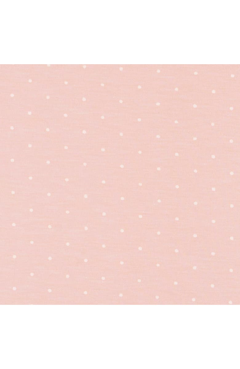 Just Born Swaddle Blanket & Headband Set, Alternate, color, Pink Polka Dots