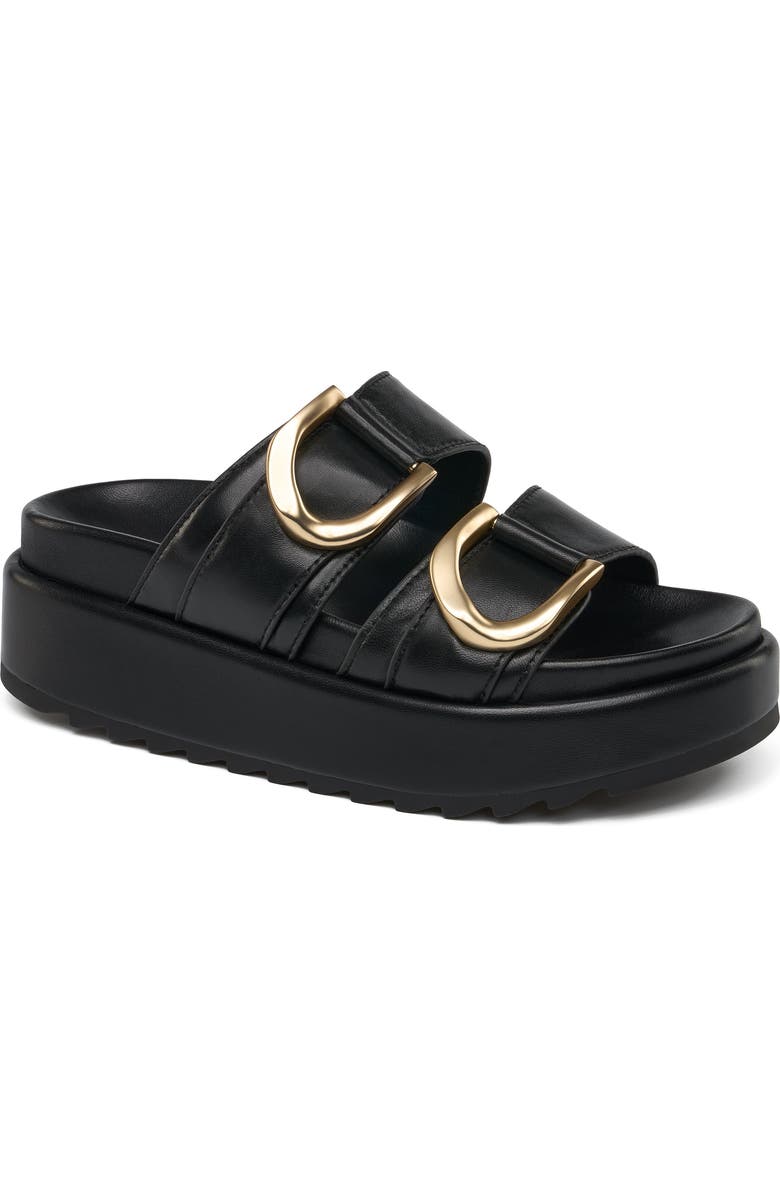 JSlides Footwear Sierra Platform Sandal, Main, color, Black