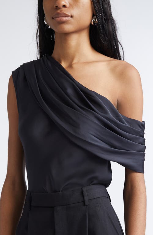 Ramy Brook Sol Asymmetric Sleeveless Top In Black