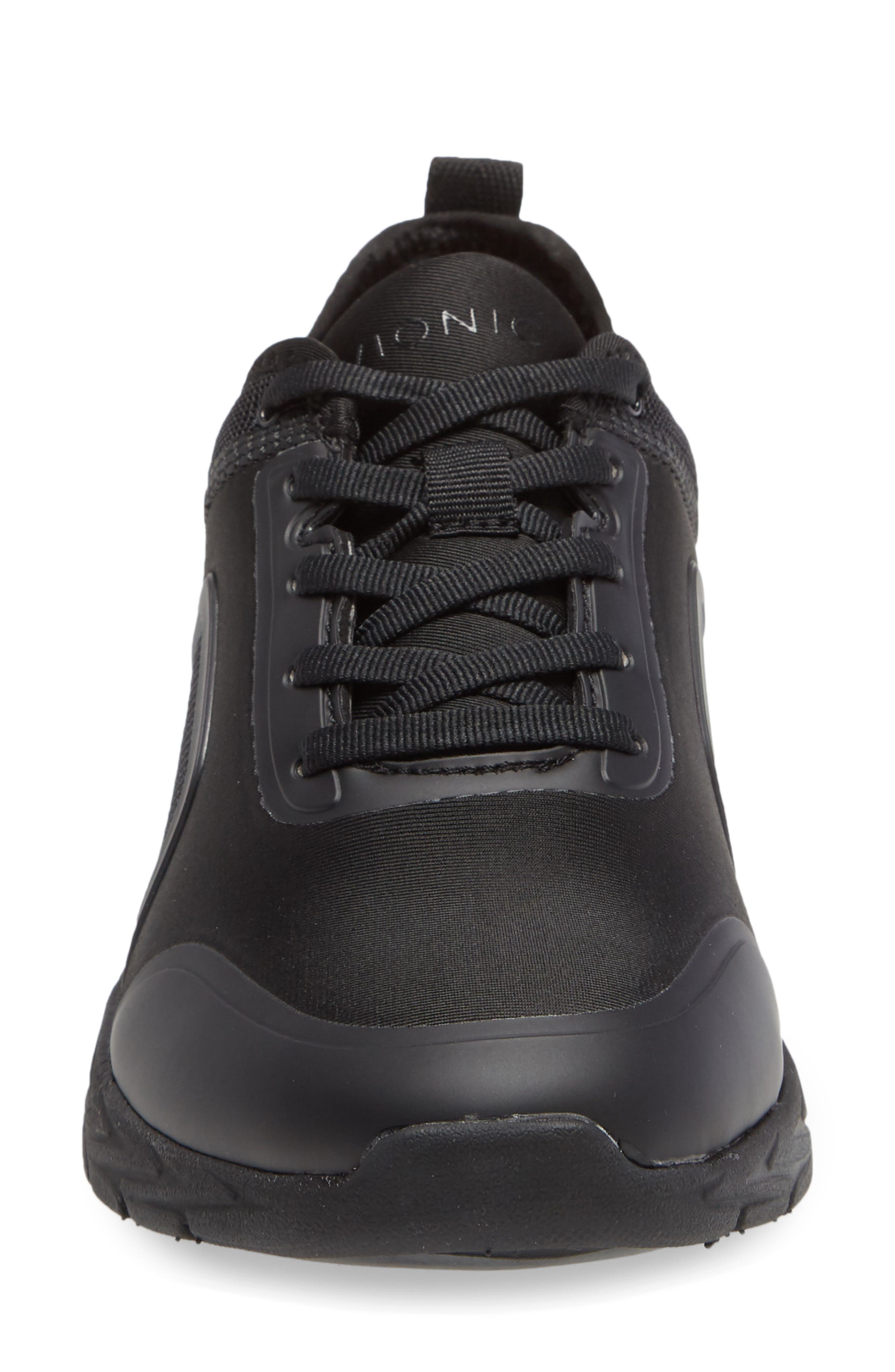 Maya Sneaker, Alternate, color, BLACK