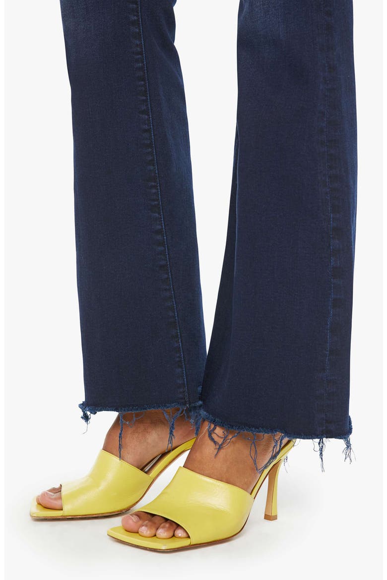 Fray Hem Bootcut Jeans, Alternate, color, CHIP ON MY SHOULDER
