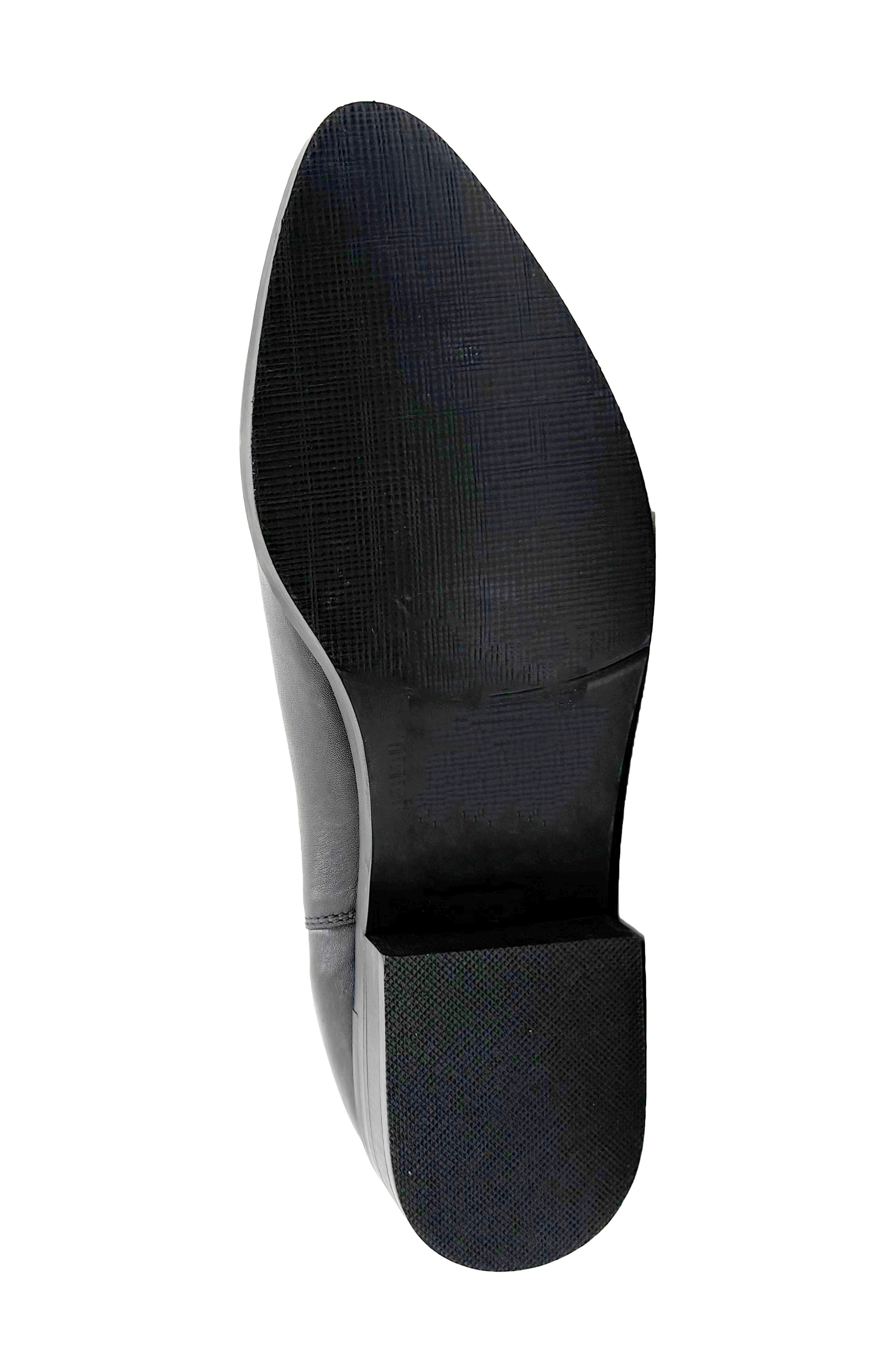 CHELSEA CREW Dapper Chelsea Boot, Alternate, color, Black Leather