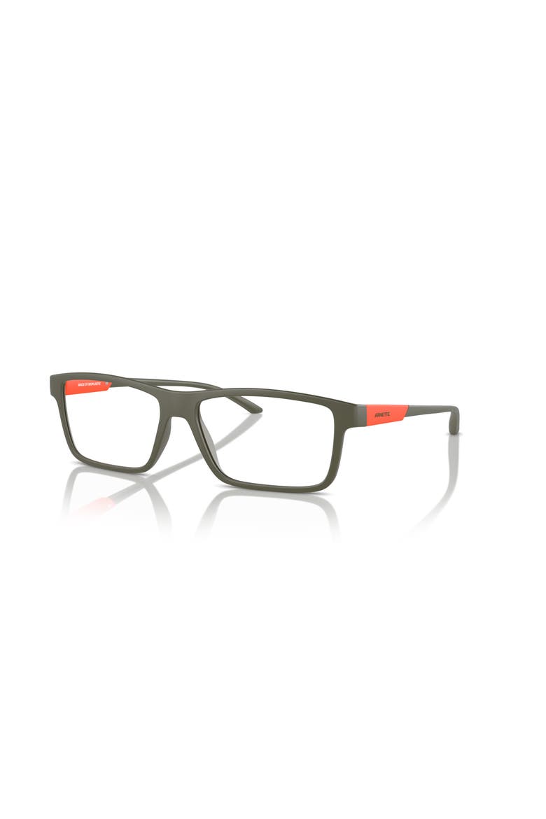 56mm Rectangle optical glasses, Main, color, Green/ Red