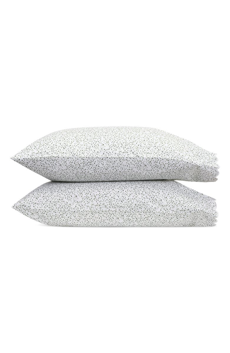 Matouk Celine Set of 2 Pillowcases, Main, color, Grass