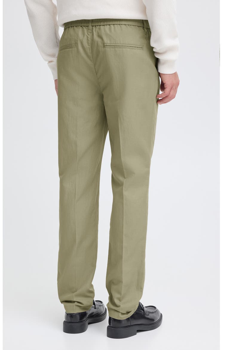 Marc Cotton & Linen Pants, Alternate, color, MERMAID