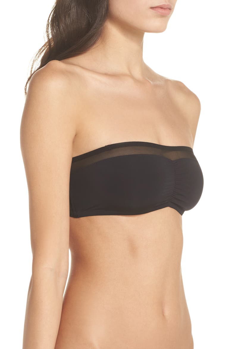 Edie Bandeau Bralette, Alternate, color, TRUE BLACK