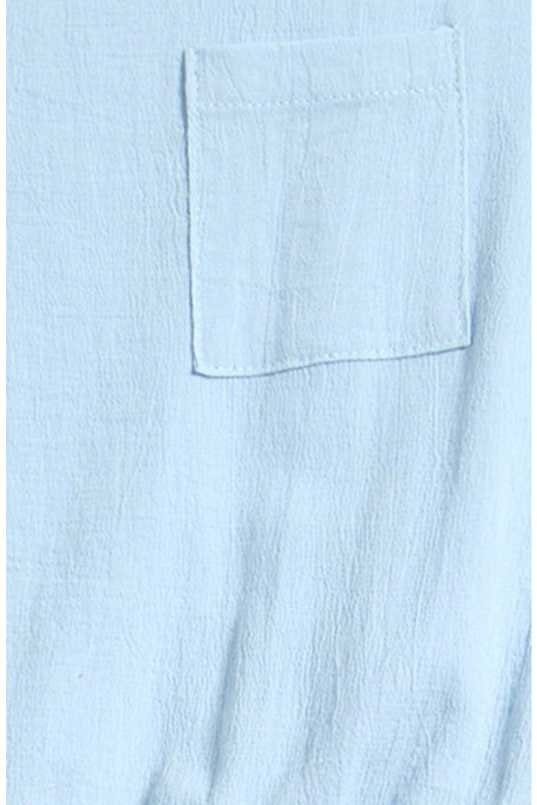 Kids' Cotton Gauze Jumpsuit, Alternate, color, SALTWATER TAFFY