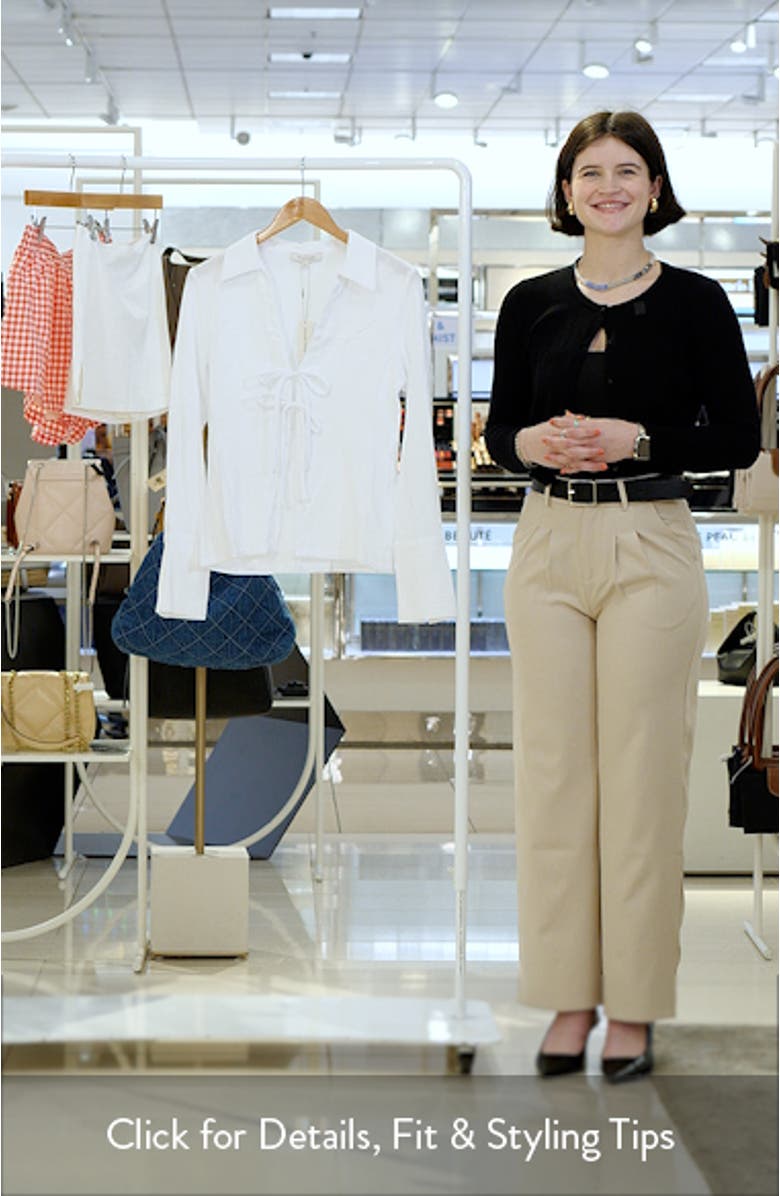 The Tied & True Cotton Gauze Shirt, sales video thumbnail