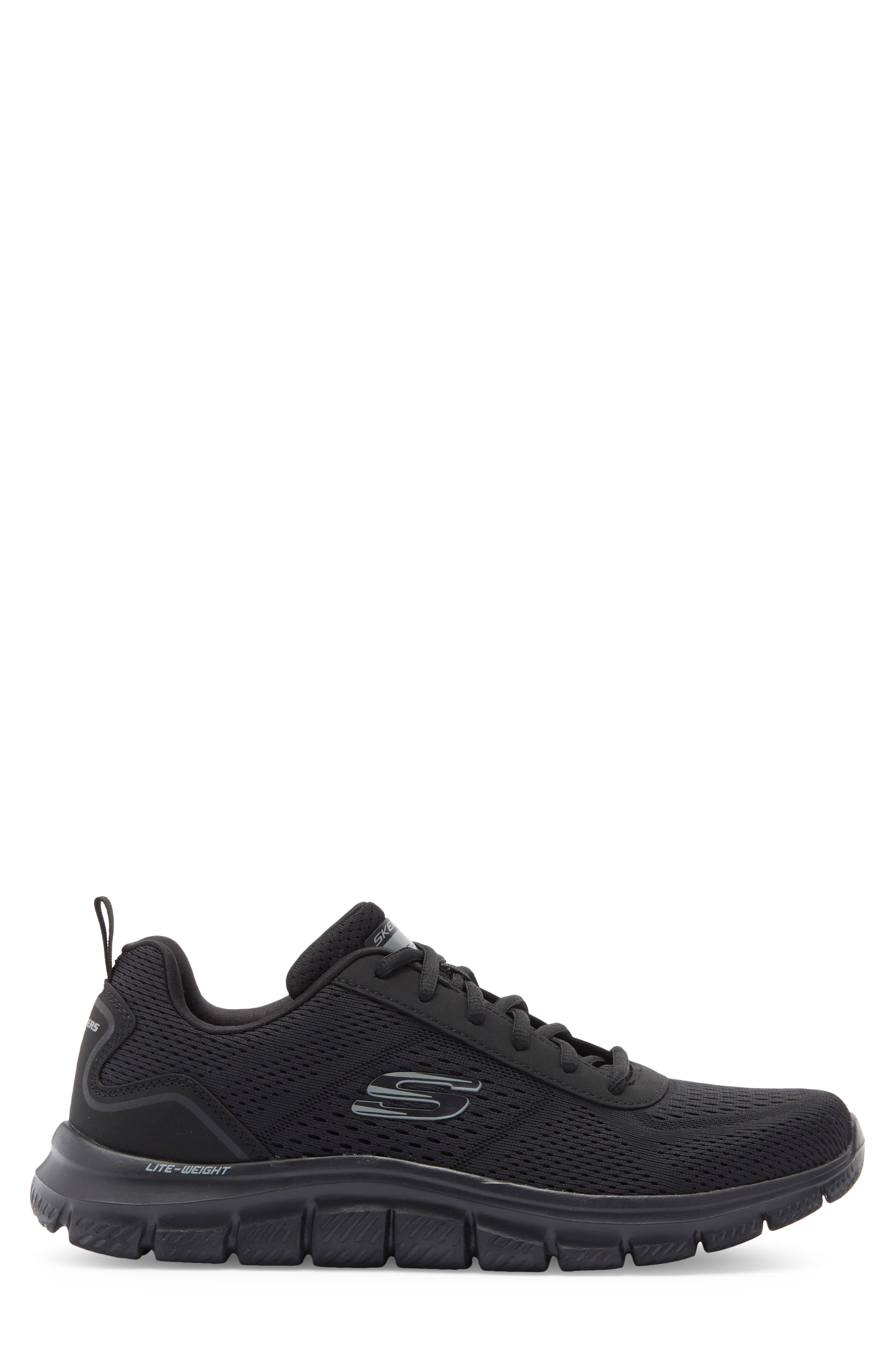SKECHERS Track Leshur Sneaker, Alternate, color, Black
