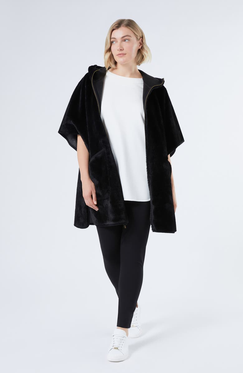 Marina Rinaldi Gradara Jersey Leggings, Alternate, color, Black