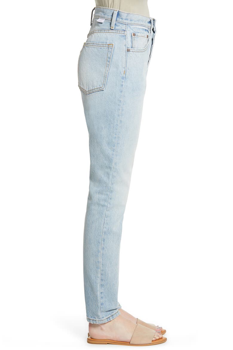 The Billy High Waist Ankle Skinny Jeans, Alternate, color, BAREFOOT IN THE PARK