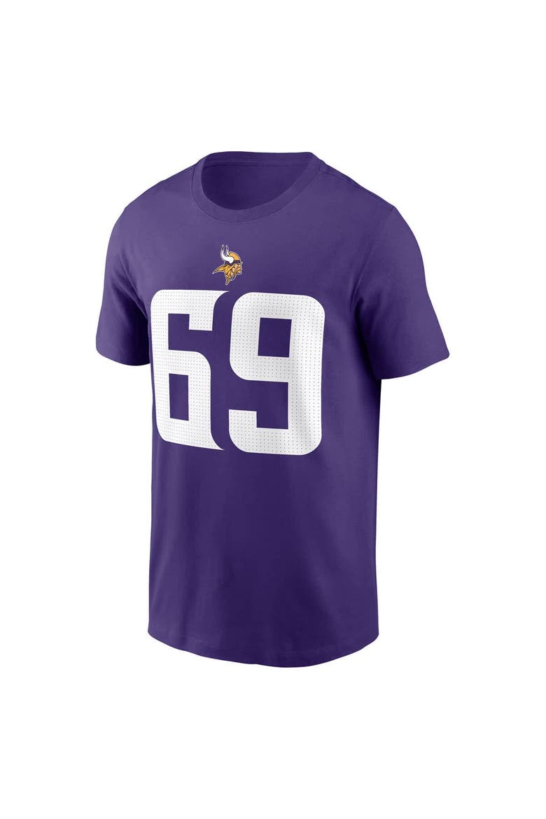 Men's Nike Jared Allen Purple Minnesota Vikings Retired Player Name & Number T-Shirt, Alternate, color, Purple