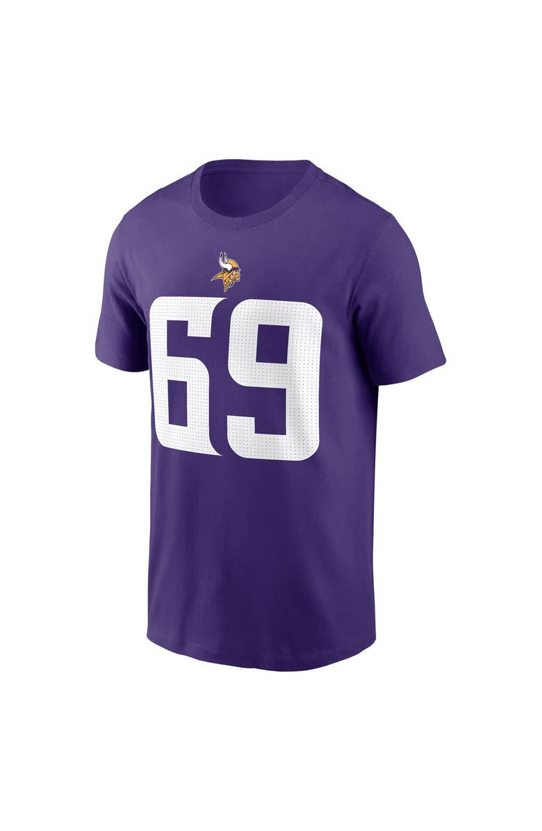 Nike Men's Nike Jared Allen Purple Minnesota Vikings Retired Player Name & Number T-Shirt, Alternate, color, Purple
