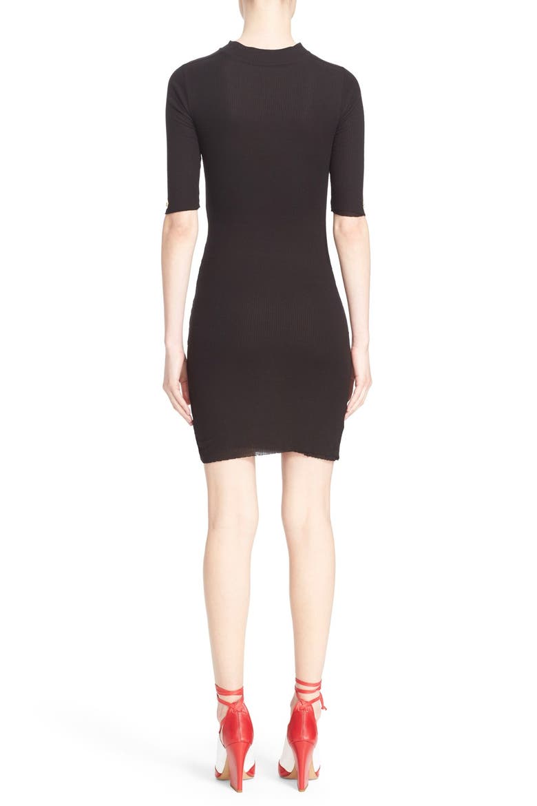 'Molly' Sheath Dress, Alternate, color, BLACK