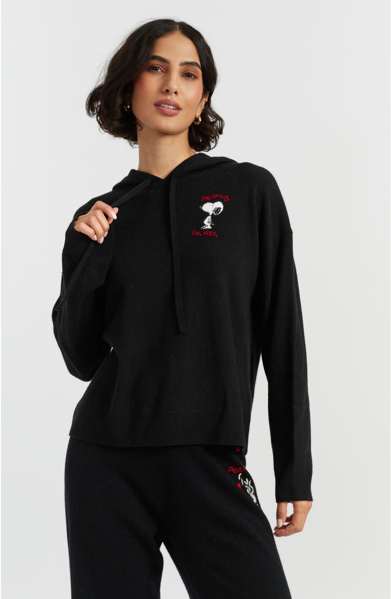 Chinti & Parker Wool Cashmere Peanuts Originals Hoodie, Main, color, 