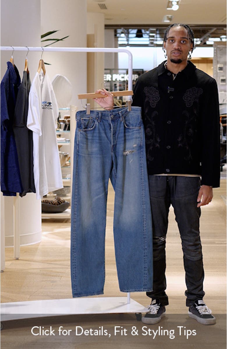 Wide Straight Leg Jeans, sales video thumbnail