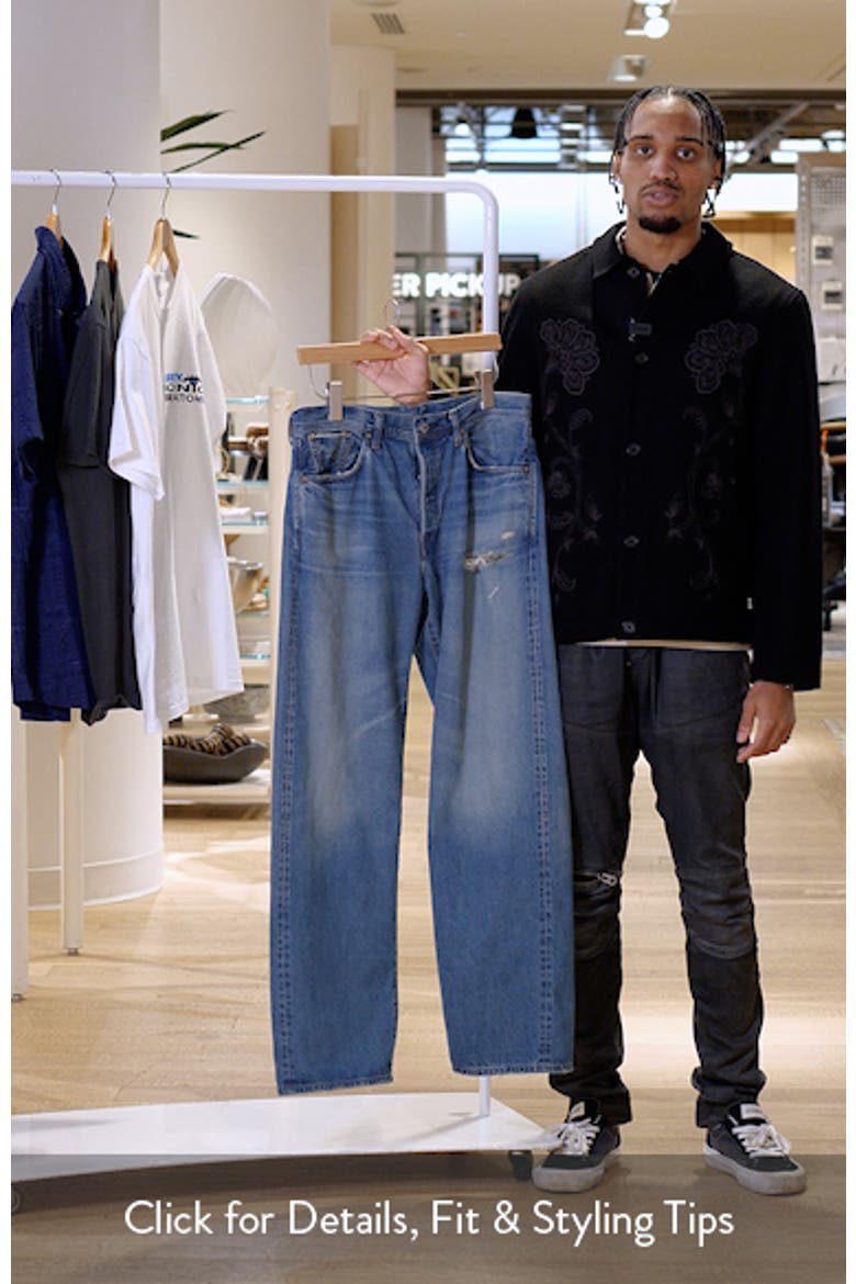 Wide Straight Leg Jeans video