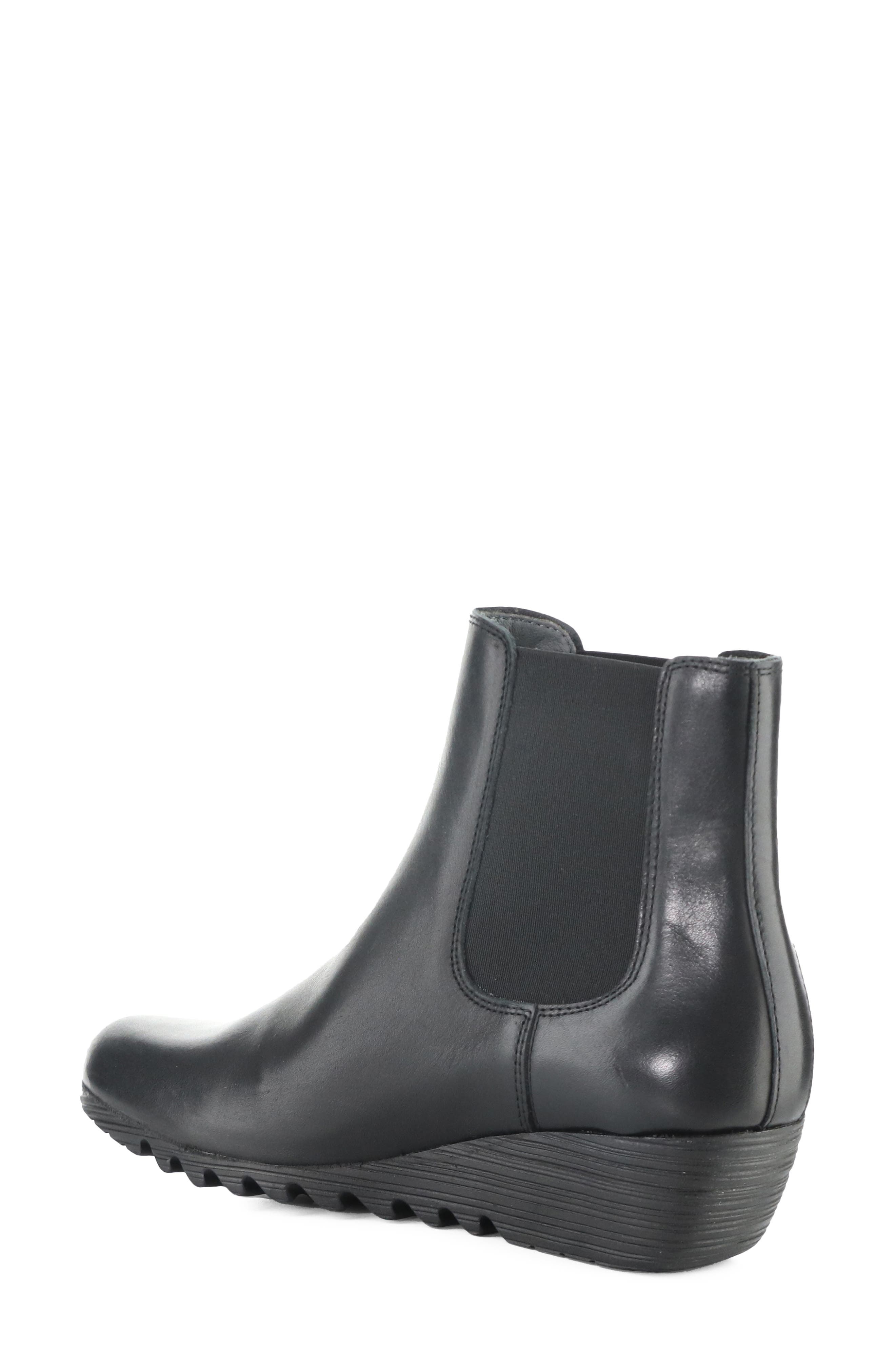 Orfu Wedge Chelsea Boot, Alternate, color, 000 BLACK