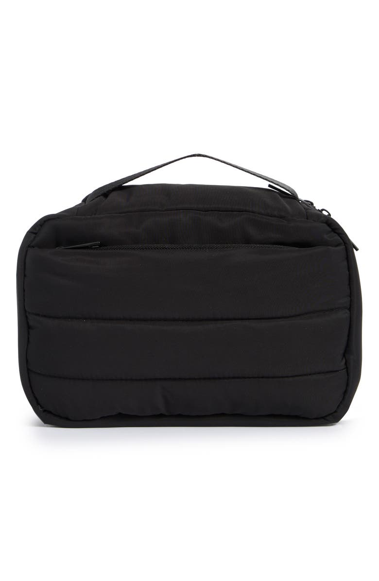 MYTAGALONGS Puffer Tech Zip Pouch, Alternate, color, Black