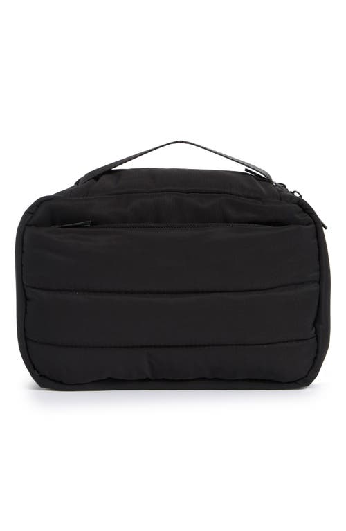 Mytagalongs Puffer Tech Zip Pouch In Black