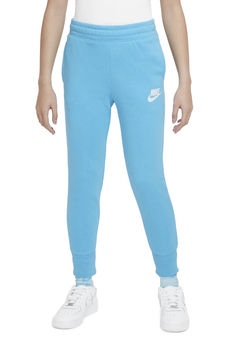 Kids' Club Sweatpants, Main, color, BALTIC BLUE/ WHITE
