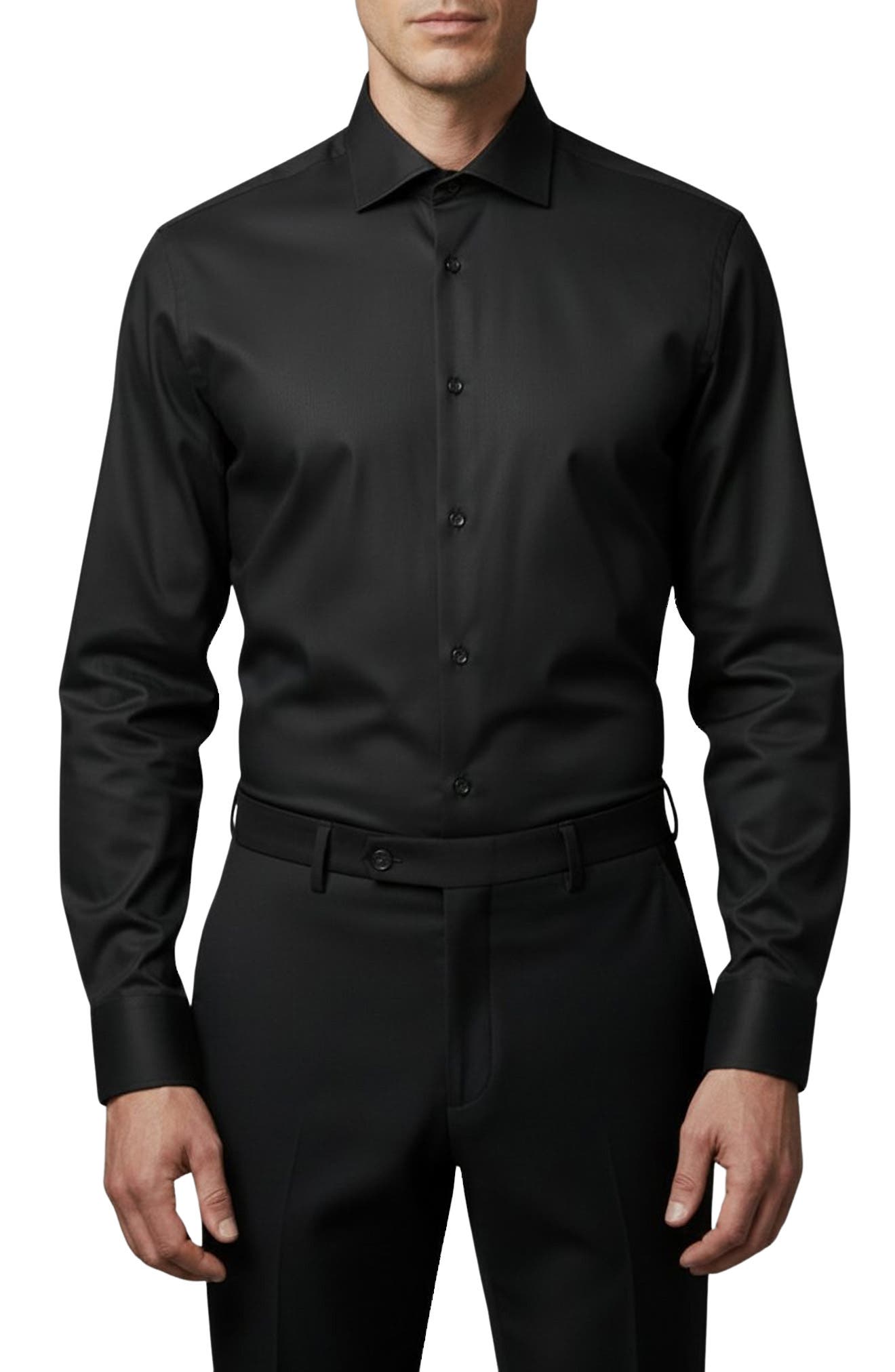 Stretch Cotton Dress Shirt
