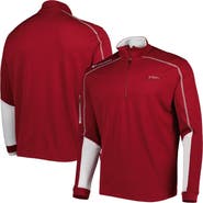 Columbia Men's Columbia Cardinal Arkansas Razorbacks Shotgun 2.0 Omni-Wick Quarter-Zip Jacket