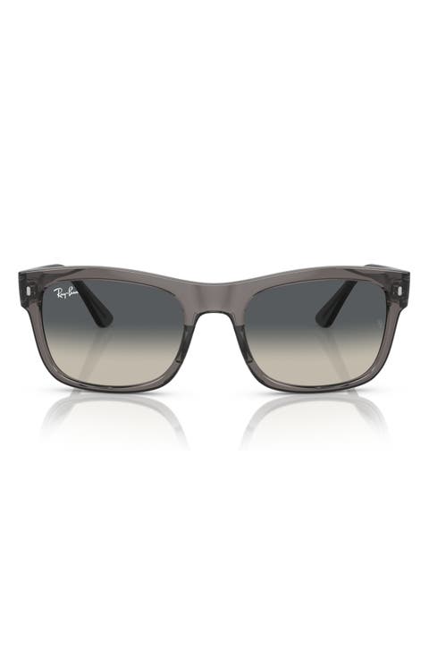 56mm Gradient Square Sunglasses