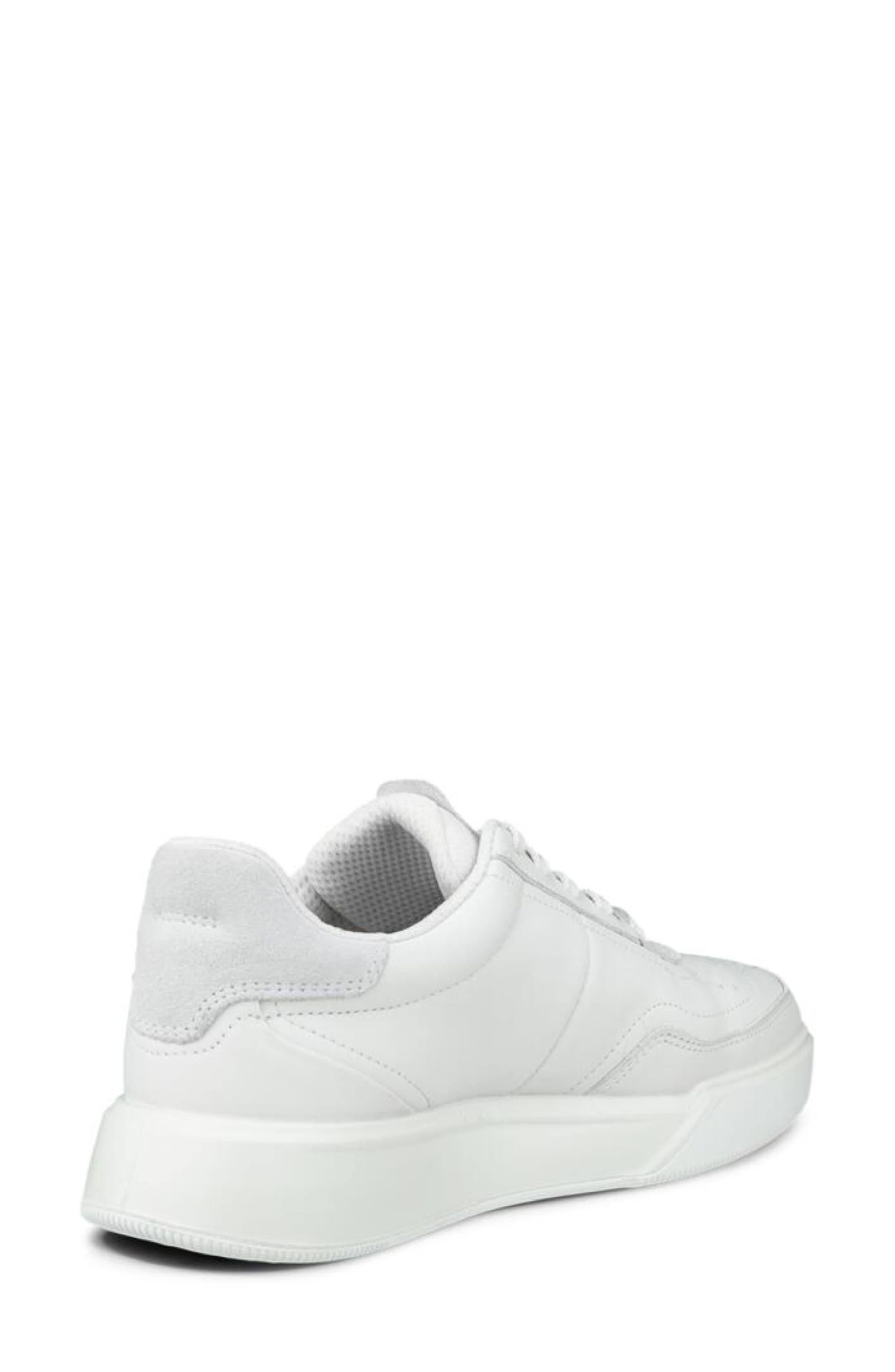 ECCO Street Court Sneaker, Alternate, color, White/ White