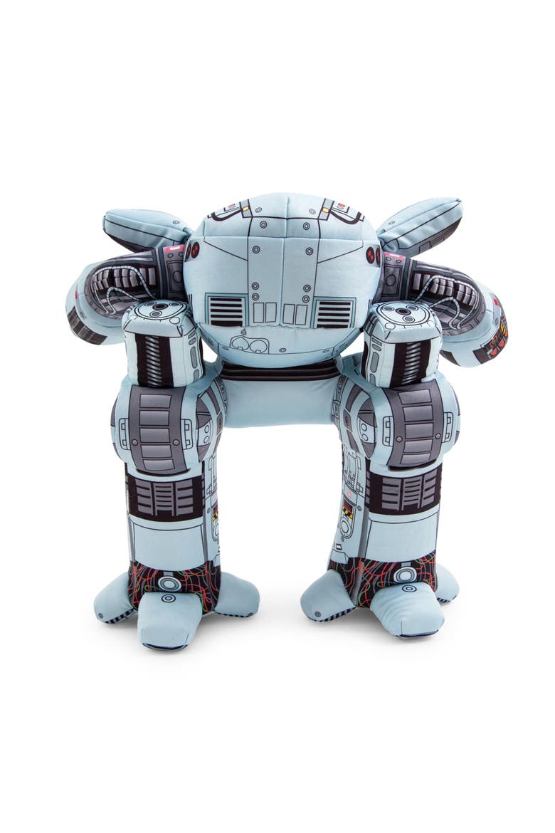 RoboCop ED-209 12-Inch Collector Plush Toy, Alternate, color, Grey