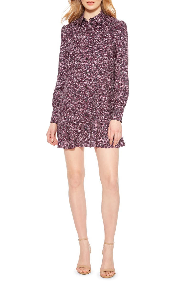 Parker Norma Long Sleeve Shirtdress, Main, color,