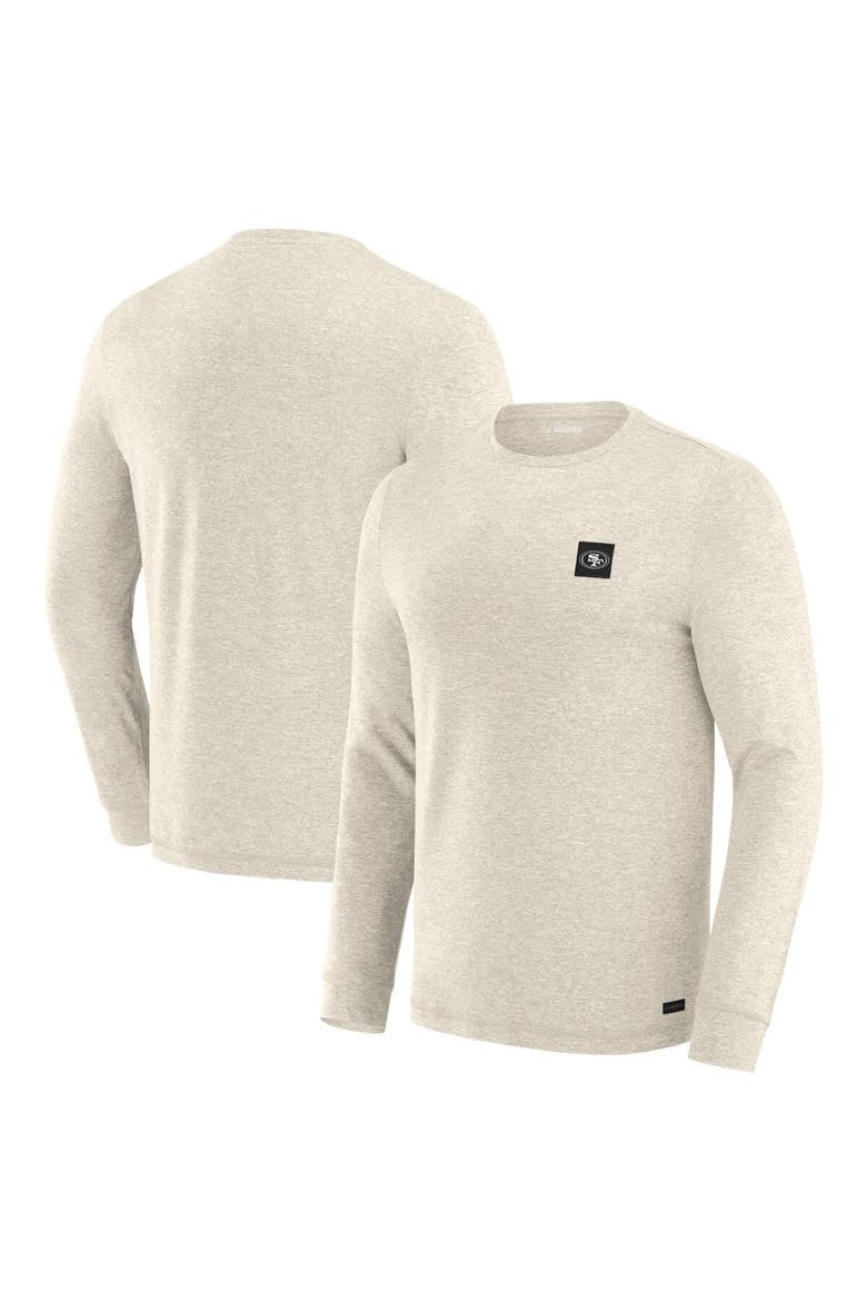 Men's J. Palmer Cream San Francisco 49ers Four Down Long Sleeve T-Shirt, Main, color, Cream