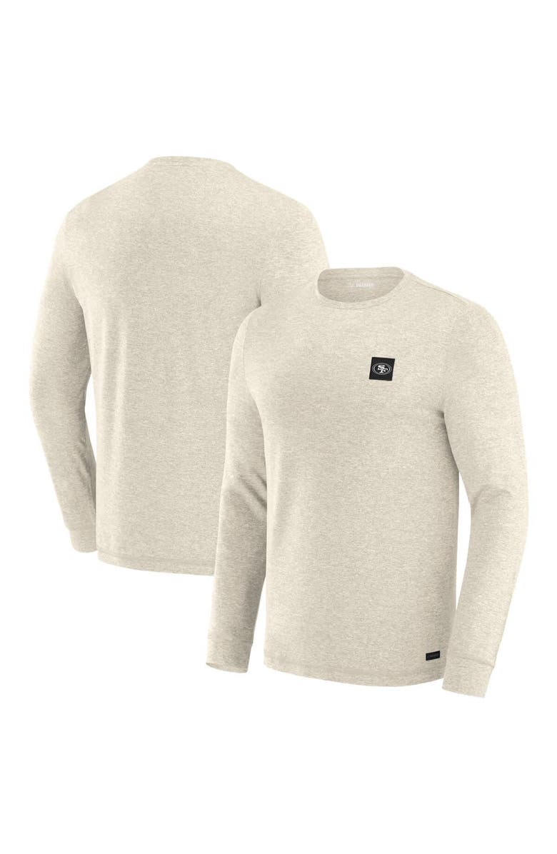 J. Palmer Men
s J. Palmer Cream San Francisco 49ers Four Down Long Sleeve T-Shirt, Main, color, Cream
