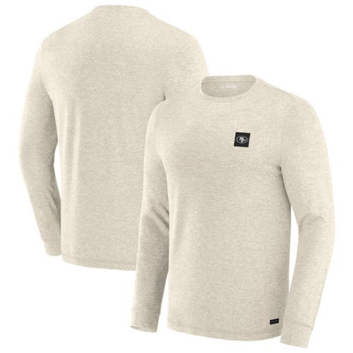 J. Palmer Cream San Francisco 49ers Four Down Long Sleeve T-shirt In White