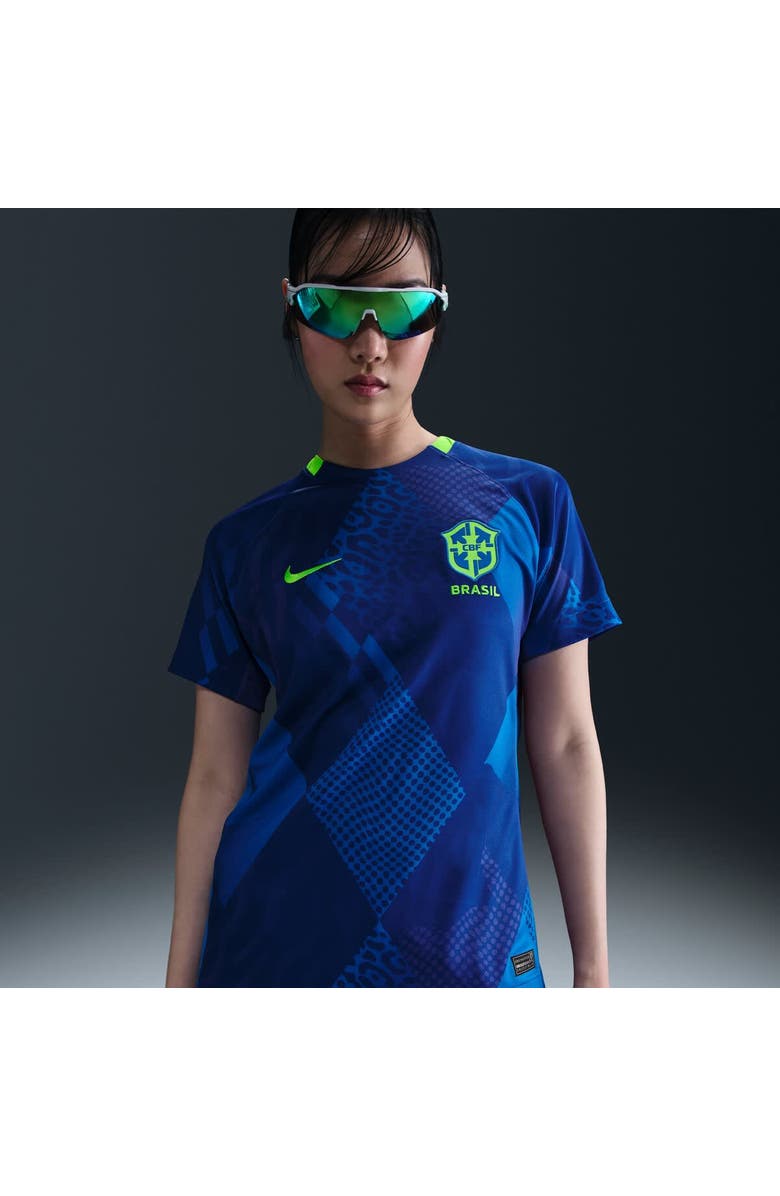 Nike Women's Nike Blue Brazil Women's National Team 2025/26 Away Replica Jersey, Main, color, 