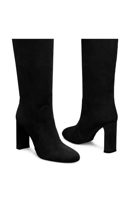 Stuart Weitzman Babette Over The Knee Tubo 85 Boot In Black