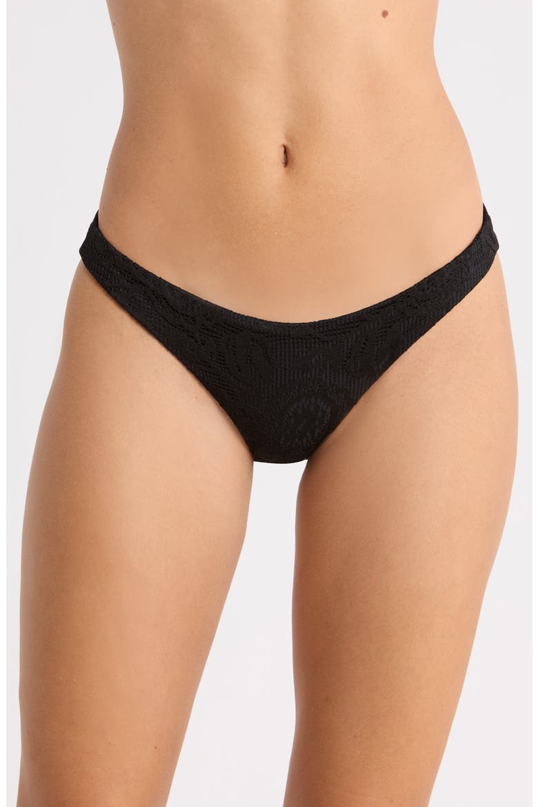 Iconic Bikini Bottoms, Main, color, BLACK