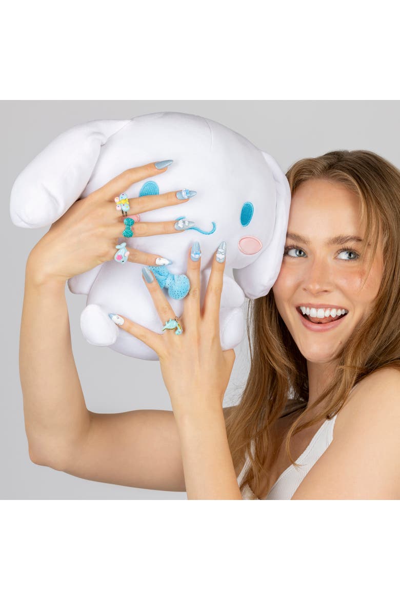 Cinnamoroll 3D Medium Almond Press-On Nails, Alternate, color, Multicolor