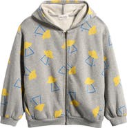 Bobo Choses Kids' Pixel Abduction Organic Cotton Hoodie