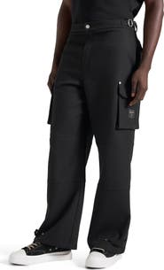 Manière De Voir Mathis Twill Signature Wide Leg Cargo Trousers