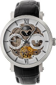 Heritor Automatic Aries Skeleton Dial Bracelet Watch