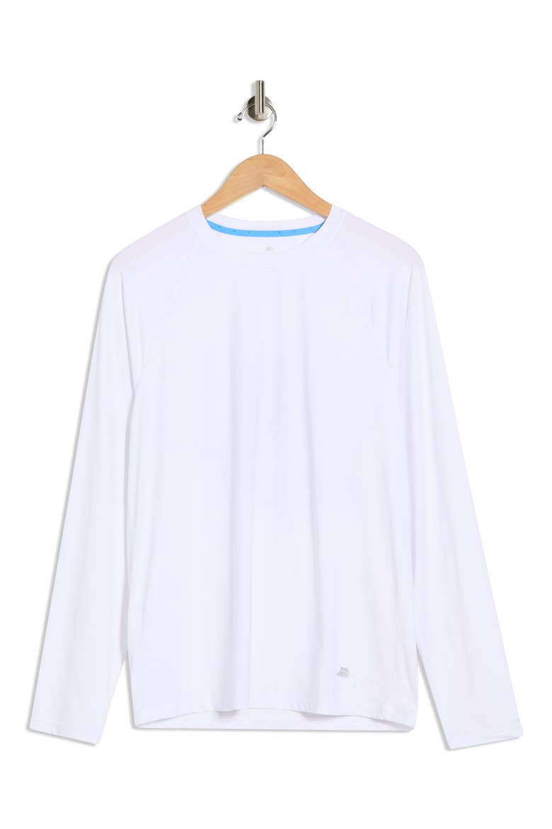 Chill Time Sea Life Long Sleeve Knit T-Shirt, Main, color, WHITE