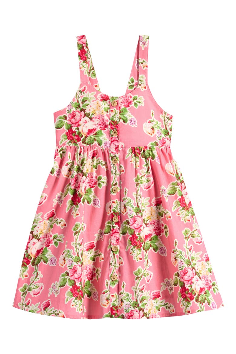 Kids' Alina Cotton Sundress, Main, color, PINK