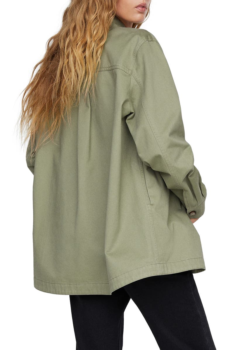 MANGO Cotton Overshirt, Alternate, color, 